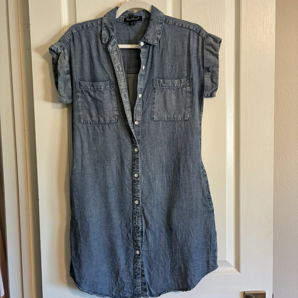 Velvet Heart denim dress with pockets